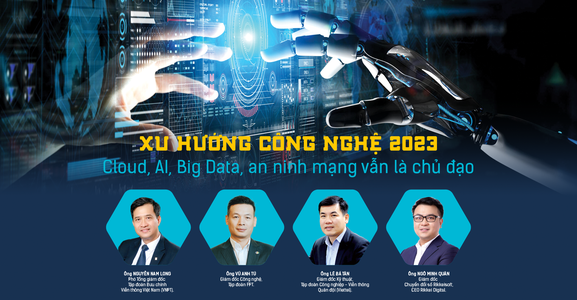 Xu hướng công nghệ 2023: Cloud, AI, Big Data, an ninh mạng vẫn là chủ đạo - Ảnh 1