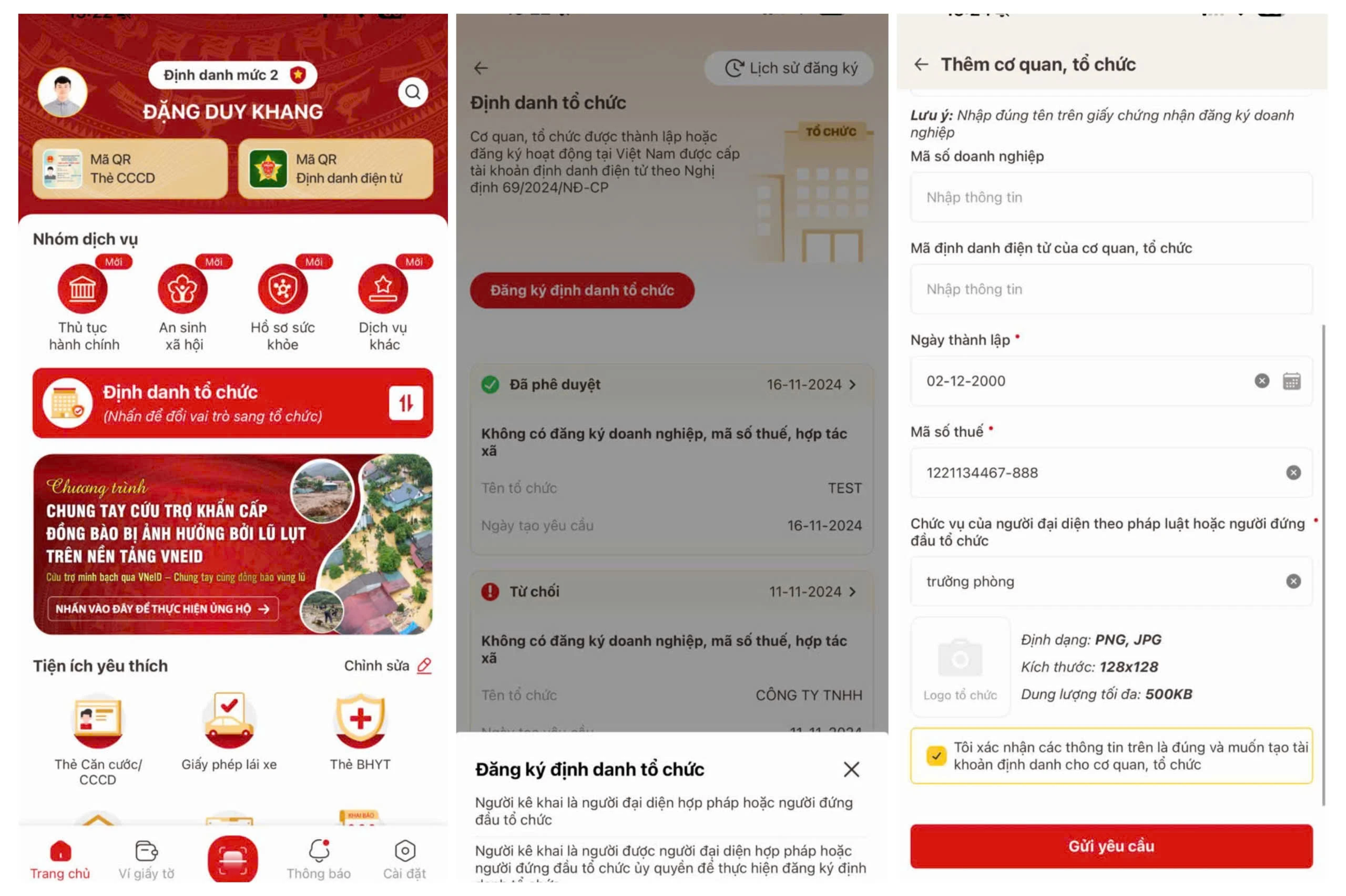 5 bước đơn giản định danh tài khoản trên VNeID cho tổ chức, doanh nghiệp