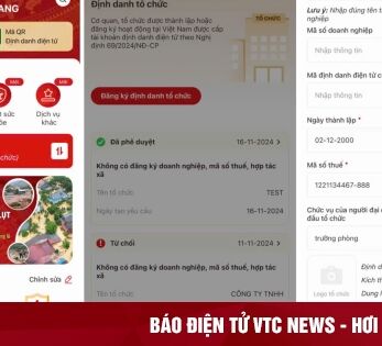 5 bước đơn giản định danh tài khoản trên VNeID cho tổ chức, doanh nghiệp