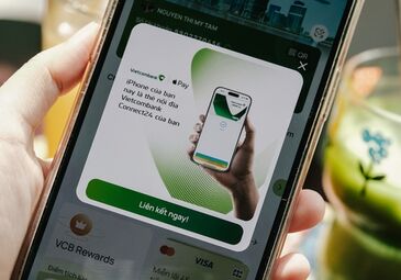 Apple Pay đã hỗ trợ cả thẻ ATM nội địa, dùng cực tiện, đi đâu không cần mang theo thẻ