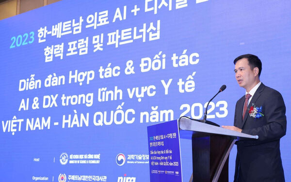 Việt nam hàn quốc đẩy mạnh chuyển đổi số, ứng dụng ai trong khám chữa bệnh