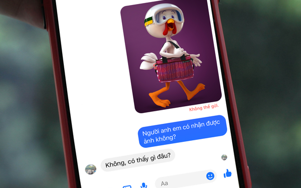 Messenger gặp lỗi gửi ảnh