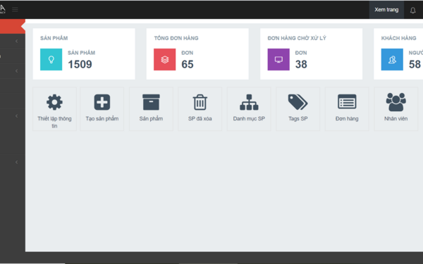 Hoang Pottery CRM system