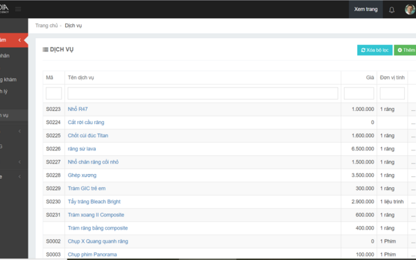 Hệ thống CRM quản lý y tế