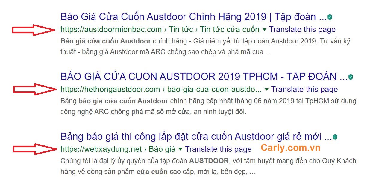 Breadcrumb trên Rich Snippet