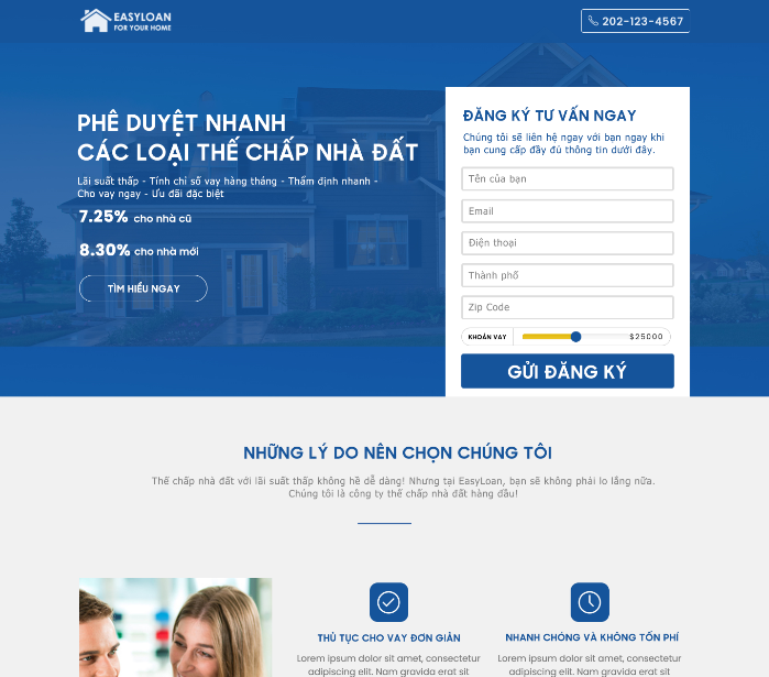 Theme Website EasyLoan