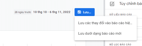 Tỉ lệ thoát trên GA4