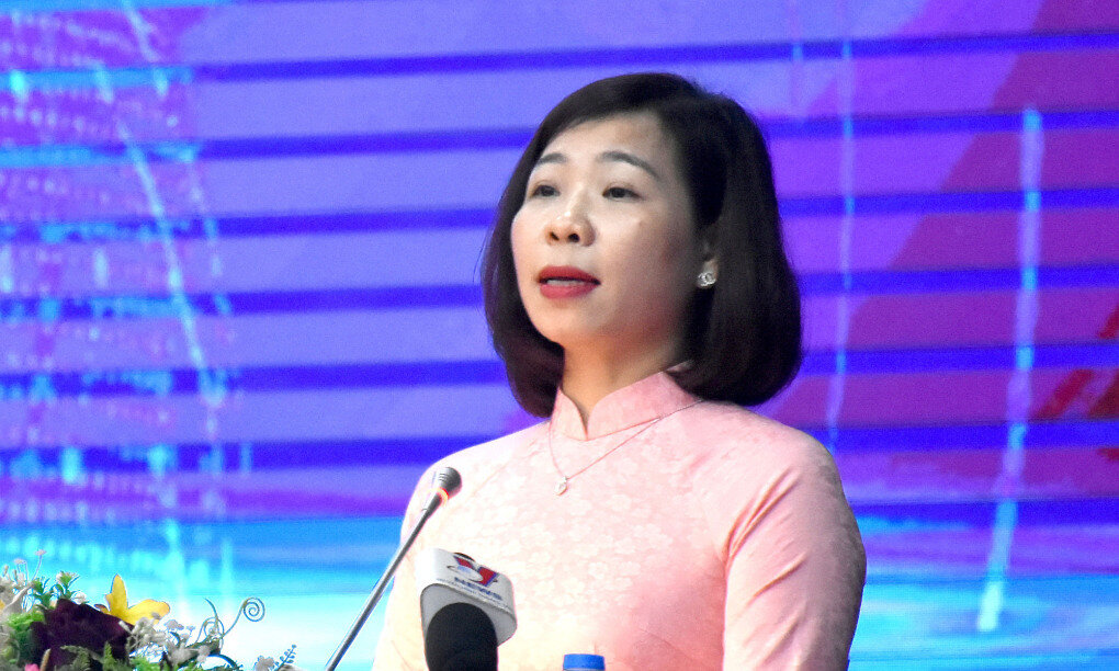 PGS. TS. Nguyễn Thị Trường Giang, Phó Giám đốc Học viện Báo chí và Tuyên truyền. Ảnh: Minh Hiền