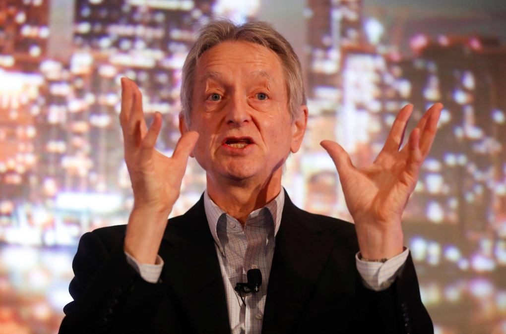 Geoffrey Hinton là một trong những người tiên phong về AI. Ảnh: Reuters