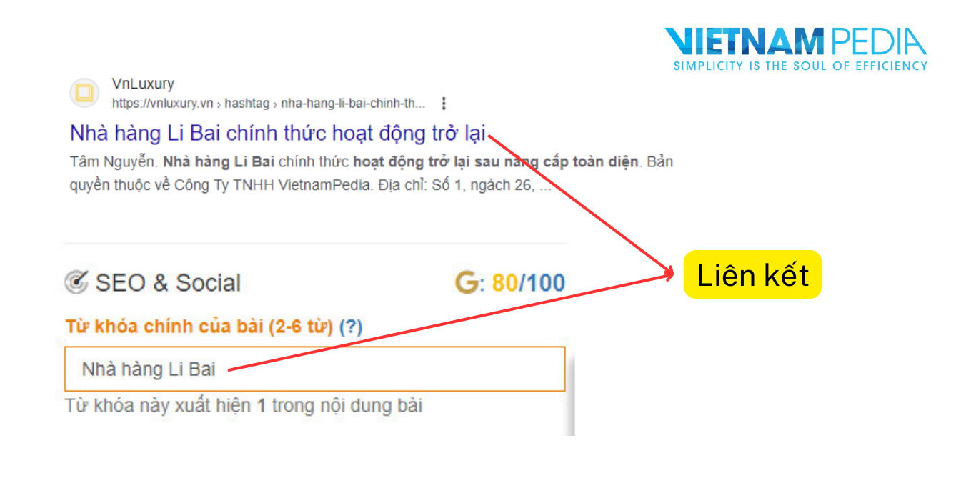 website đúng chuẩn SEO