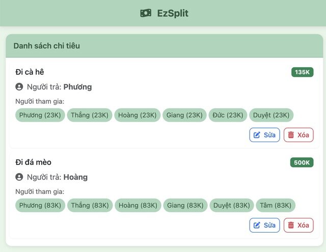 Đồng nghiệp than thở chuyện chia tiền ăn, tôi dùng Cursor AI code luôn ra trang web tính tiền