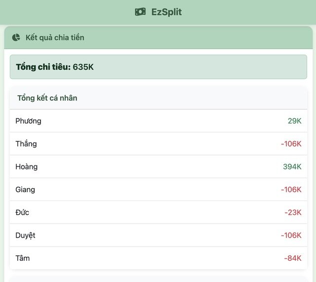 Đồng nghiệp than thở chuyện chia tiền ăn, tôi dùng Cursor AI code luôn ra trang web tính tiền