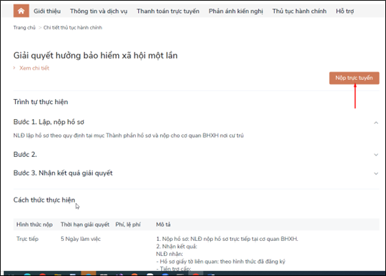 Nhận tiền BHXH một lần dễ dàng qua Cổng dịch vụ công- Ảnh 21.